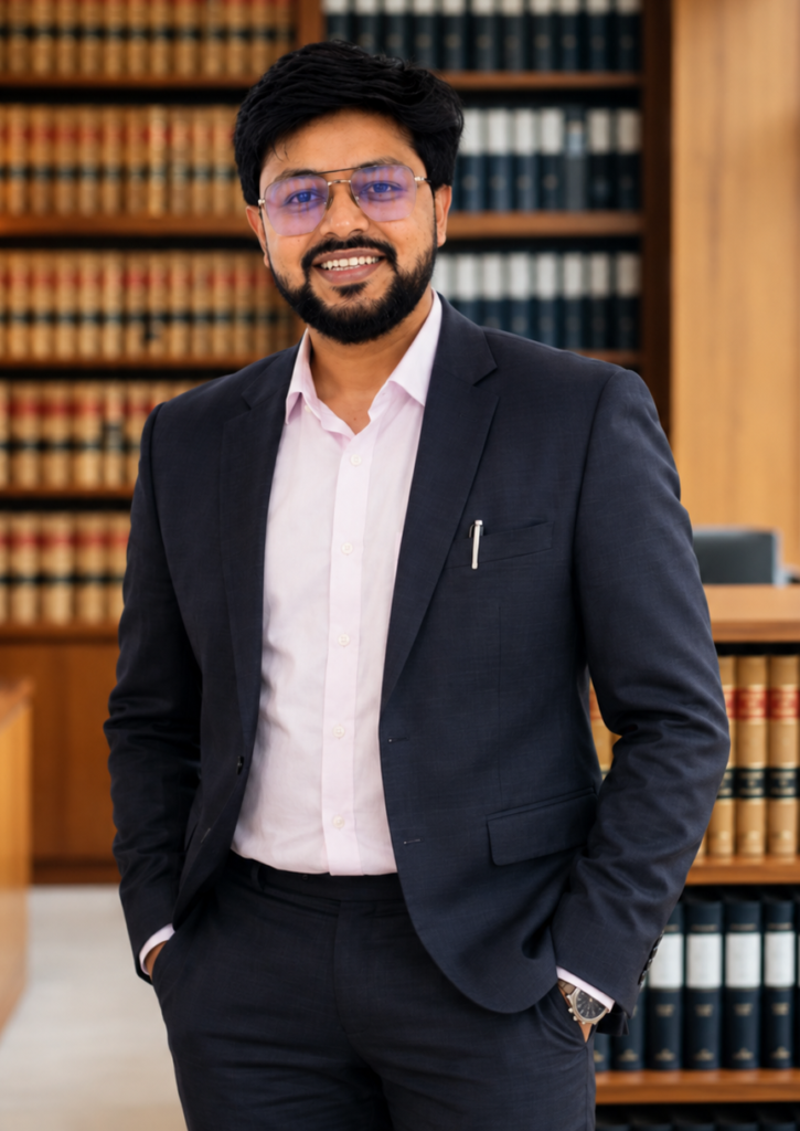 Portrait of CA Junaid Khan, chartered accountant and financial advisor in Bhopal